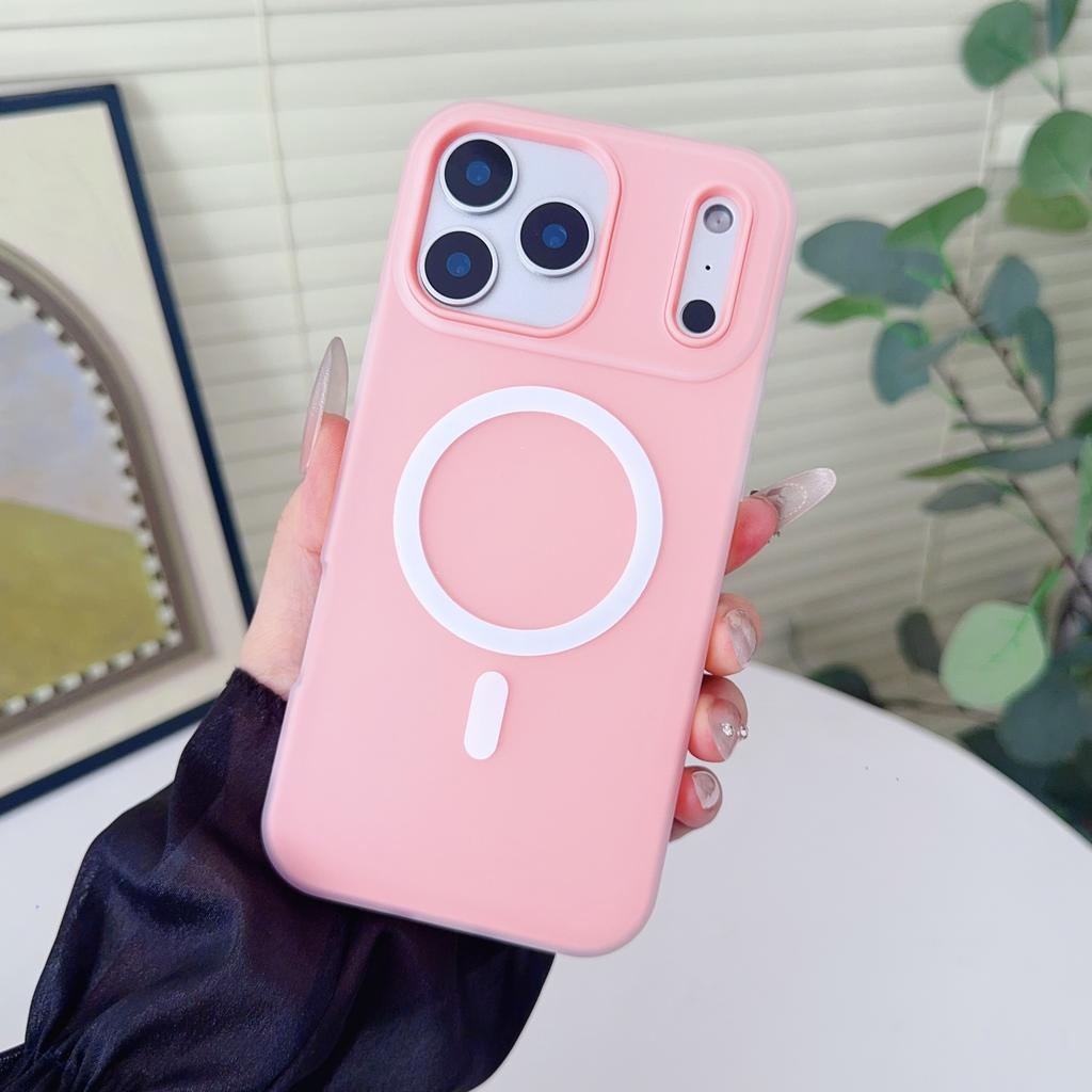 For iPhone 17 Pro Max Jelly Magnetic Shockproof Matte Soft Silicone Cover For iPhoneAir iPhone 16E 16 15 Plus 14 13 12 Pro Max