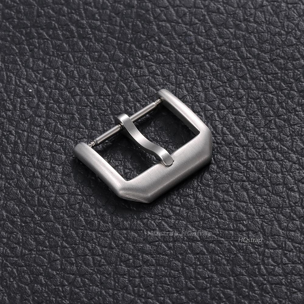 Fibbie per Orologi in Acciaio Inossidabile 16mm 18mm 20mm Chiusura per Cinturino Orologio Fibbia di Ricambio per Cinturino Orologio Spazzolato Opaco Argento Nero Oro