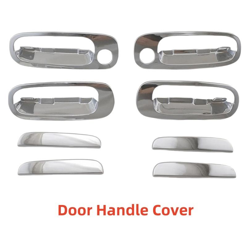 Cars Accessories Door Handle Cover For Toyota Corolla 1997-2000 Chrome silver Car Decoration Styling Upgrade Modify A Car