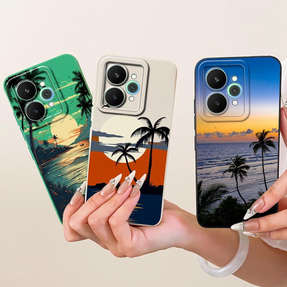 For Realme 15 Pro 5G Case Shockproof TPU Cover Popular Daisy Soft Silicone Phone Case For Realme 15 Coque Realme 15T 15Pro Pouch