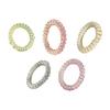 High Elasticity Telephone Wire Hair Ties Ponytail Holder Hair Scrunchies Perfect For Fashion Women and Children Wear