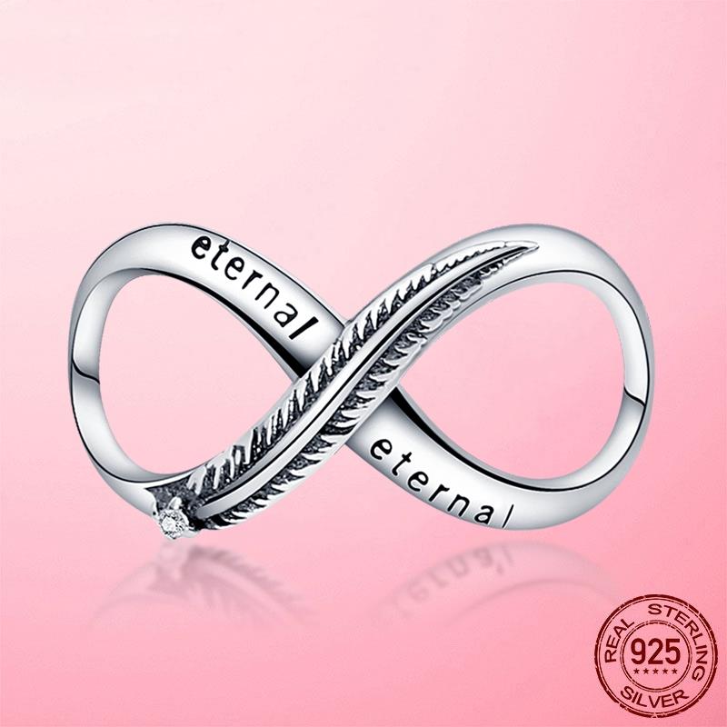 Charm Beads Copper Daisy Flower Family Love Infinity Infinite Love Heart Charms Beads Accessories Bracelets Diy Jewelry