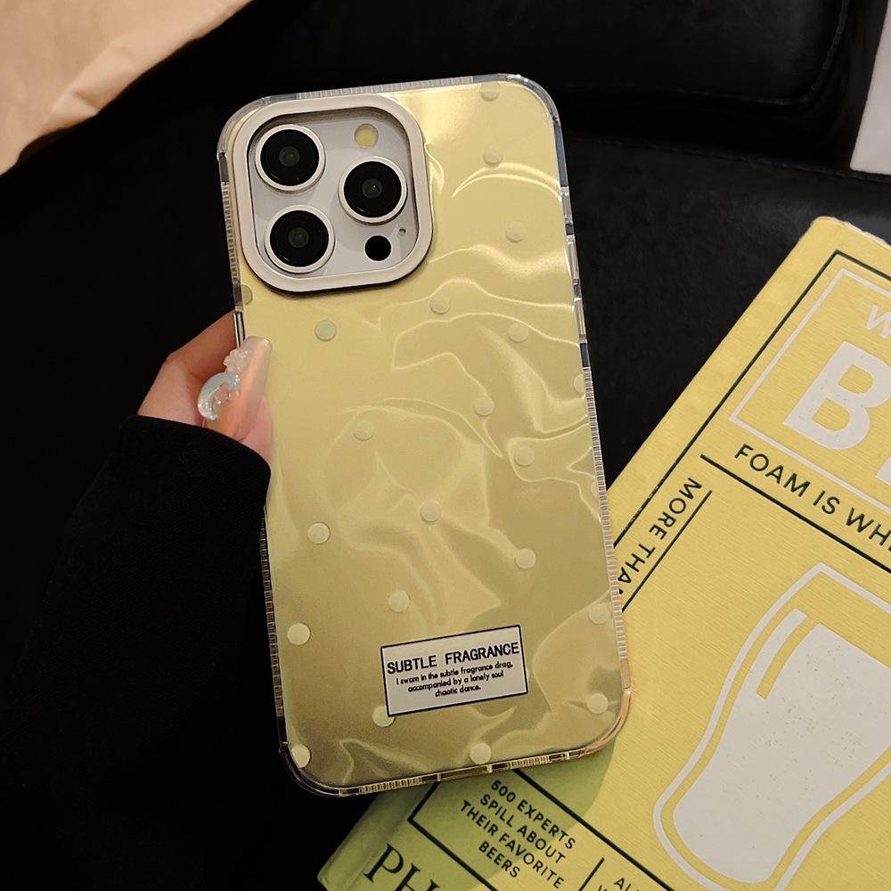 Gelbe Punkte Hülle für iPhone 17 iPhone 17 Pro Max