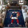 Mbappe Personalized Text Carpet Perfect For Hallway Dining Room Game Room Foyer Antislip Carpet Anime Office Decor Wedding Party Gift