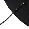 MALBON GOLF Mesh Ventilation Bucket Hat Black