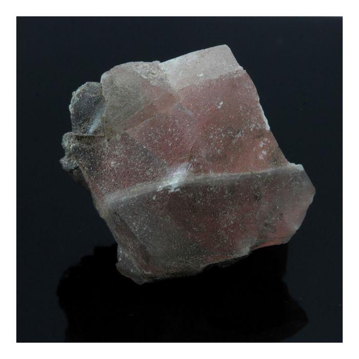 Pierres et Minéraux. Fluorite rose. 14.62 ct. Massif du Mont-Blanc, France..