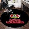 Personalized Bayer Leverkusen Round Chair Office Rug - Perfect for Mat, Office Chair & More - Ideal Gift for Birthdays and Holidays