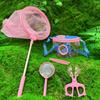 Kids' Outdoor Adventure Insect Observation Kit with Magnifying Glass, Butterfly Net, and Exploration Tools