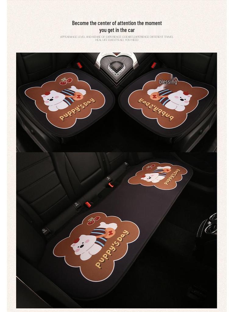 Süßes Cartoon-Hundewelpen-Autositzkissen für Damen - Passt für Lynk & Co Modelle 03, 01, Z10, Z20, 06, 08, 07.