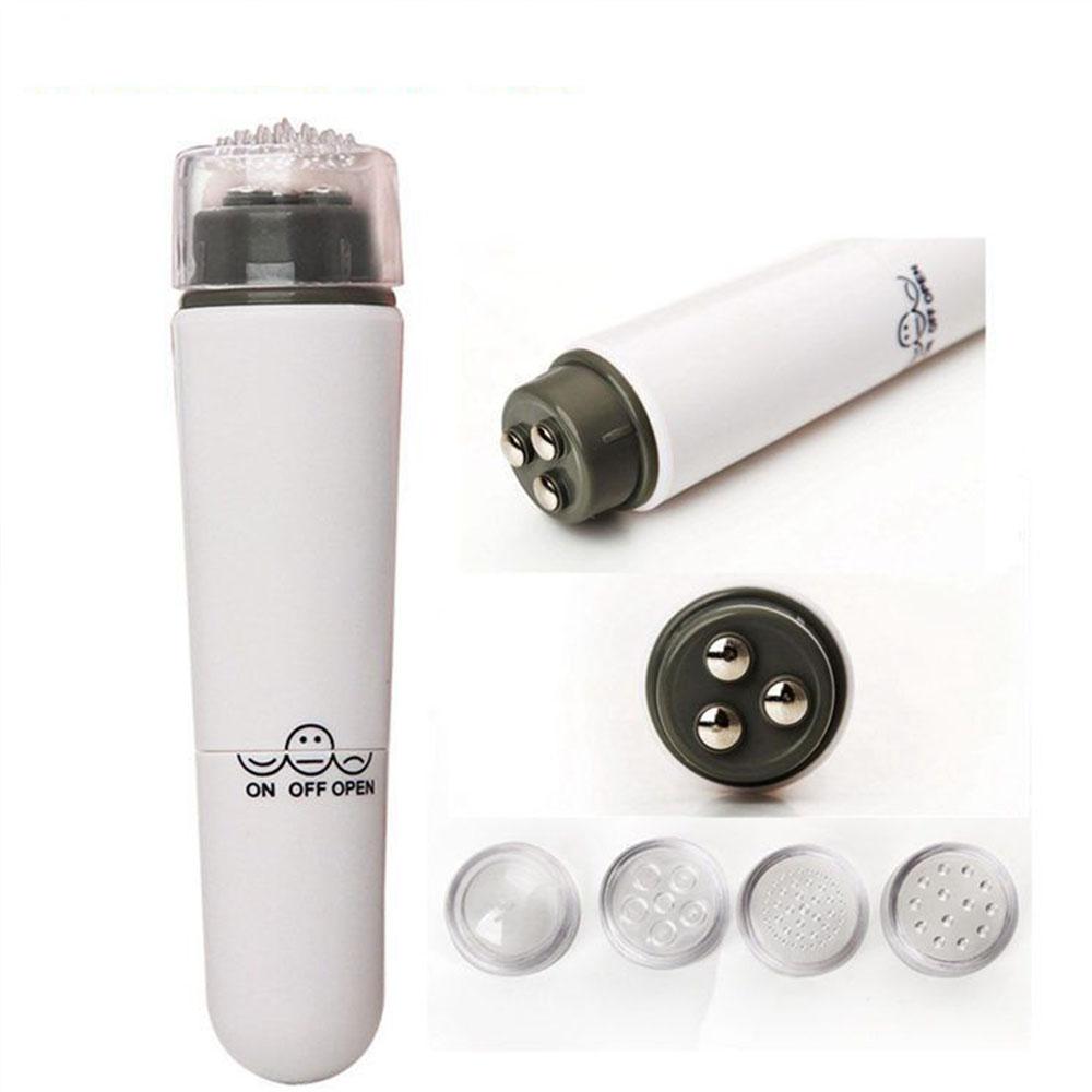 Electric mini massage pen portable 4-head massager electric eye facial care massage instrument lifting face eye vibrator