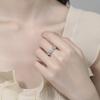 2026 Blue Butterfly Ring Female Simple High-value Index Finger Ring Light Luxury Unique Sweet and Cool Wind Open Ring