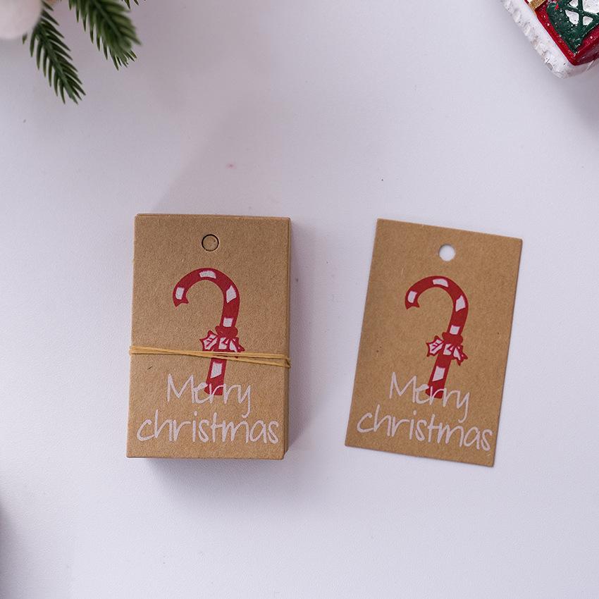 Kraft Paper Tags Handmade Diy Decoration Tags Christmas Packaging Tags Cute For Christmas Party Festival Crafts Decoration