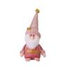 Pink Santa Claus Doll Decor Handmade Merry Christmas Decorations  New Year Gifts