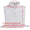 Girl's Chiffon White Stand Shirt Fake Collar Decoration Ladies Removable Half Shirt Detachable Collar Sweater Decorative