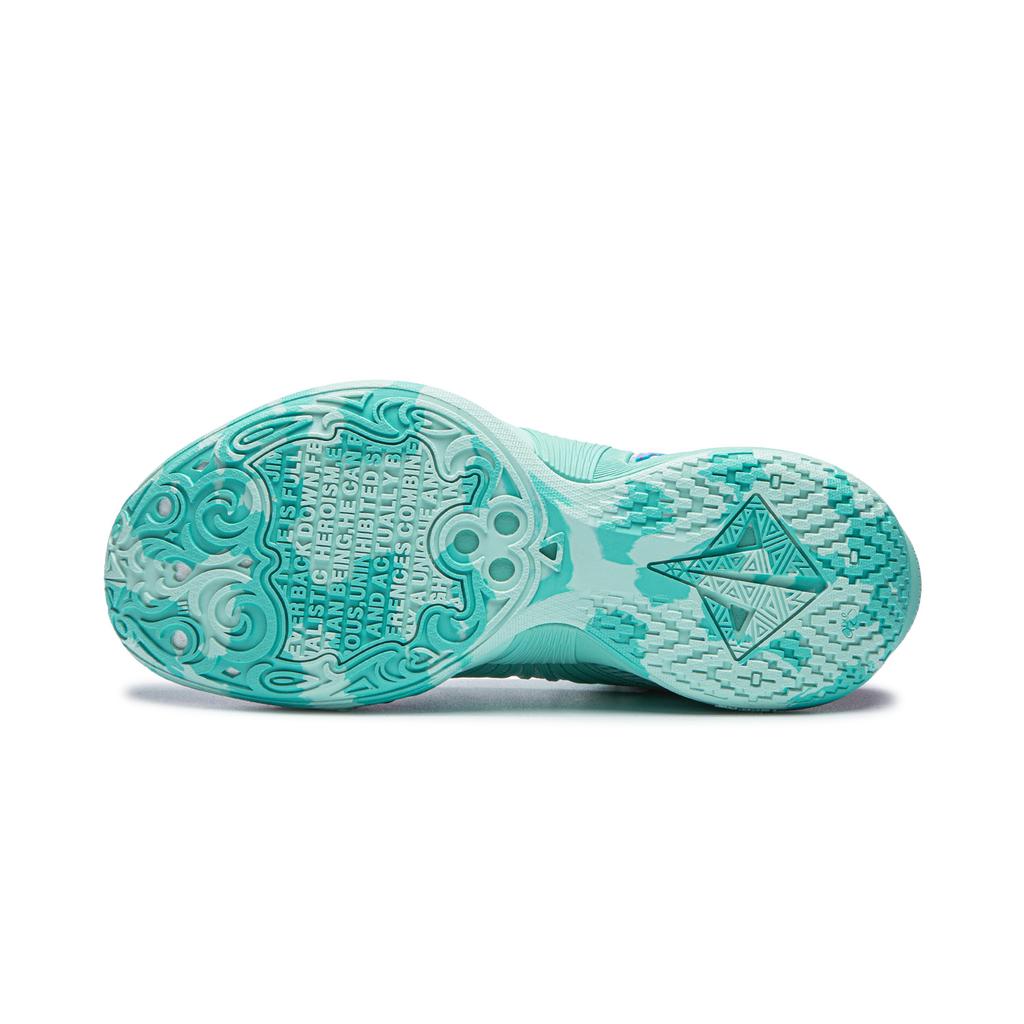 Li Ning JB BUCKETS2 Basketball Shoes Men's Low Top Turquoise ABAW041-9