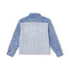 Lee X Randomevent Collaboration SS23 Back Spliced Knitted Color Block Patch Denim Jacket Unisex Jacket Medium-Blue LUT005301201688A03693