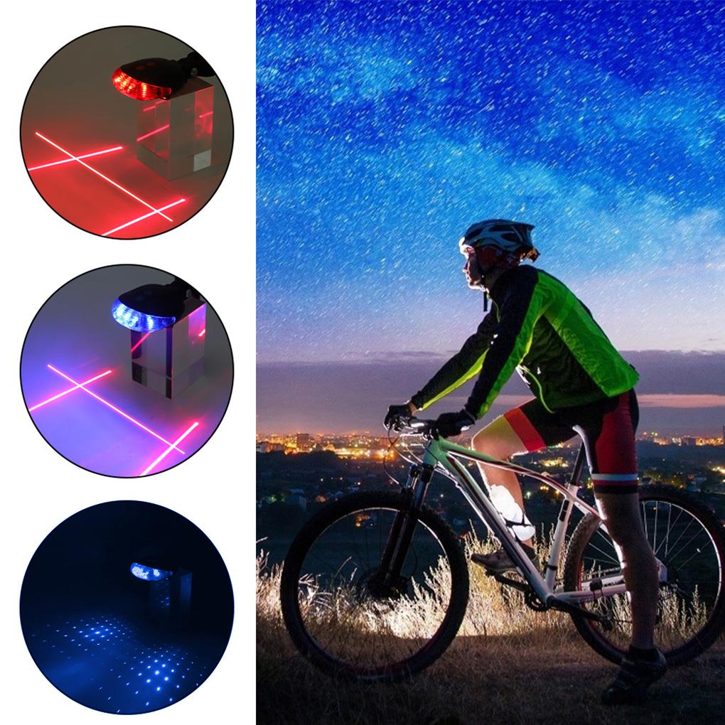 Rücklicht ple Installation Drei Modi Fahrradzubehör Exquisite Verarbeitung LED-Rücklichter Radfahren Rücklicht