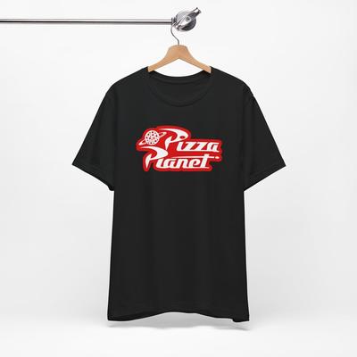 Pizza Planet T-shirt Parody Toy Story Pixar Woody Buzz Unisex T-Shirt
