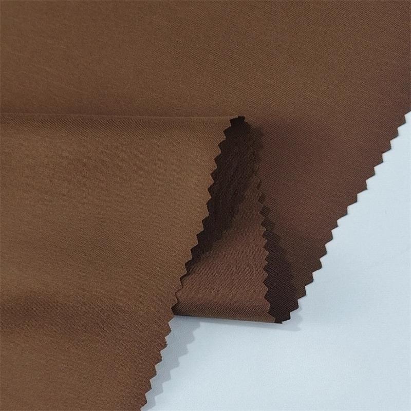 Solid-color Polyester Matte Plain Weave Fabric DIY Windbreaker Jacket Style Overcomes Cotton-padded Dress Shirt Jacket Fabric