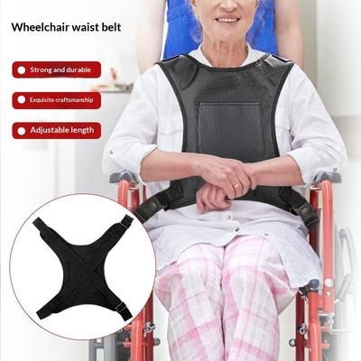 Rollstuhl-Sturzprävention Sicherheits-Sicherheitsgurt Schulterbefestigungsgurte Pflegeband für ältere Patienten Harness Brace Stützweste