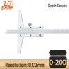 Guilin Vernier Single Hook Depth Caliper 0-300mm