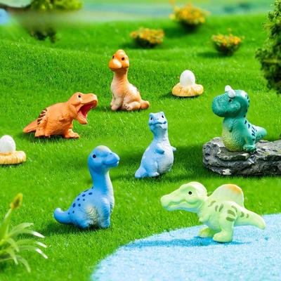 Small Decor Statues for DIY Miniature Landscape & Terrarium 6PCS