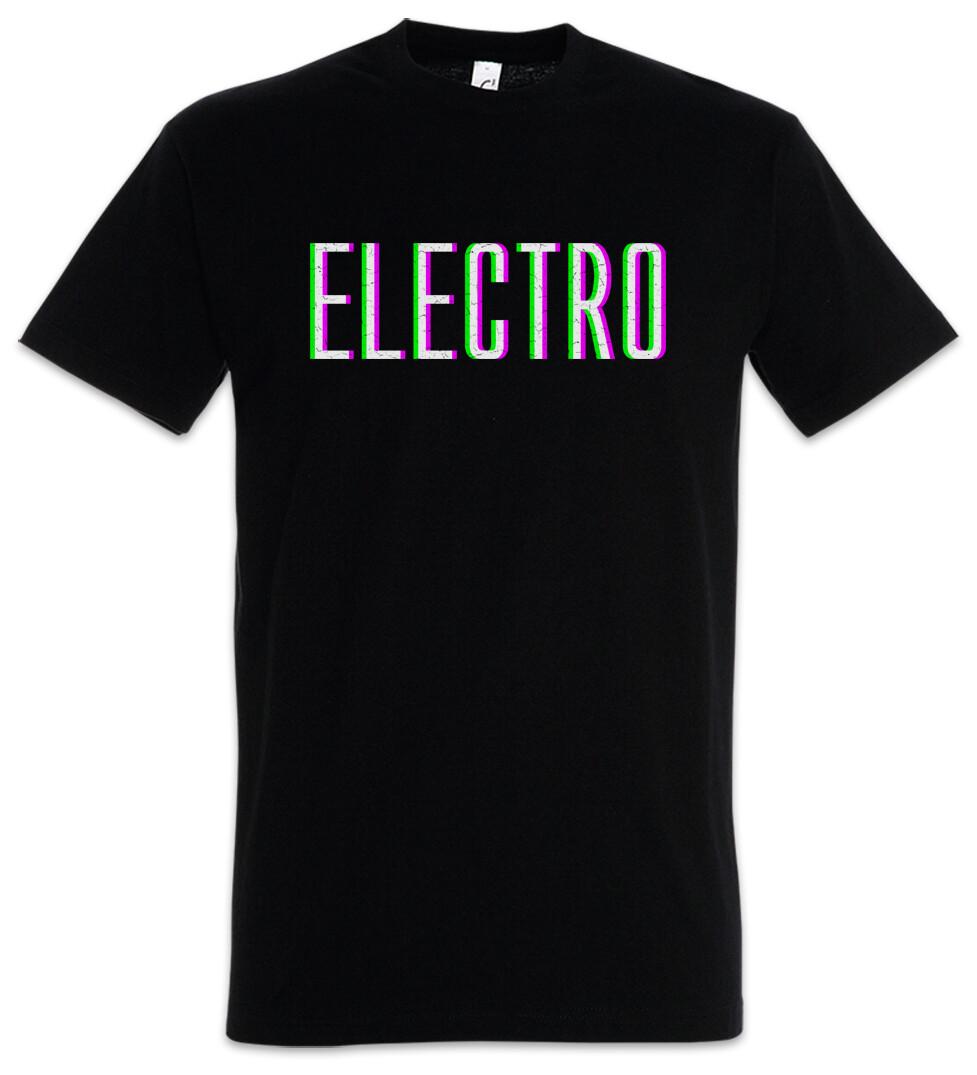 Electro Glitch T-Shirt Audio Synthesizer LFO Sound Wave Electro DJ MC Electronic M