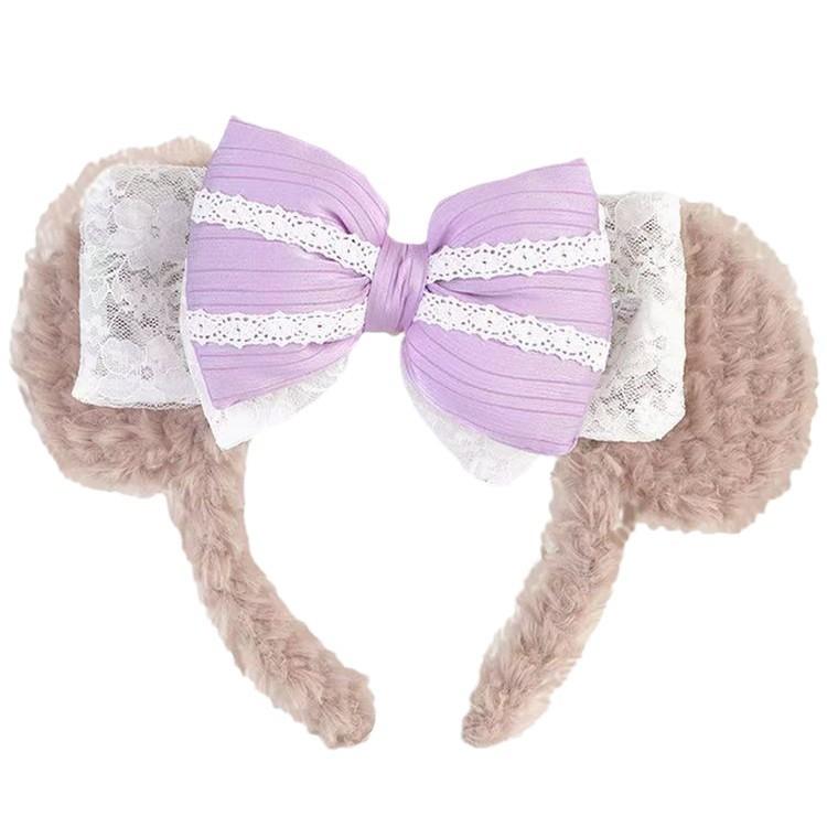 Handmade Spring Shirley Rose Headband Cute Sweet Bow Headband Amusement Park Photo Headgear Washing Hair Autumn