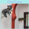 Statue Bear Yousheng Tree Handpainted Wrap Sculpture Easy Installation Whimsical Outdoor Resin Bear Sculpture