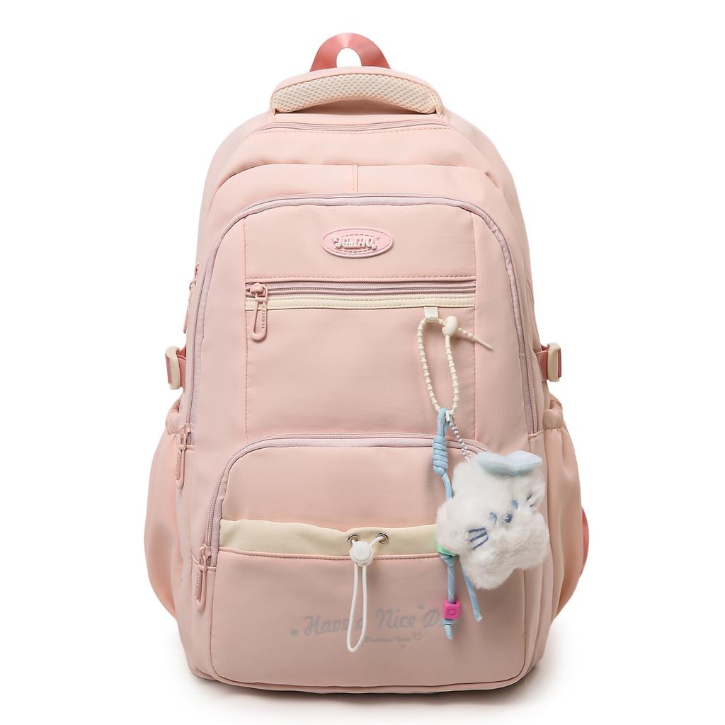 Schoolbag College Style High Value Japanese School Bag Female Junior High School Student Backpack Large Capacity Lightweight Large Capacity Backpack