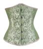 Jacquard  Corset Underbust Top Plus Size Satin Waist Cincher Sexy Gothic Workout Corsets Lingerie Women