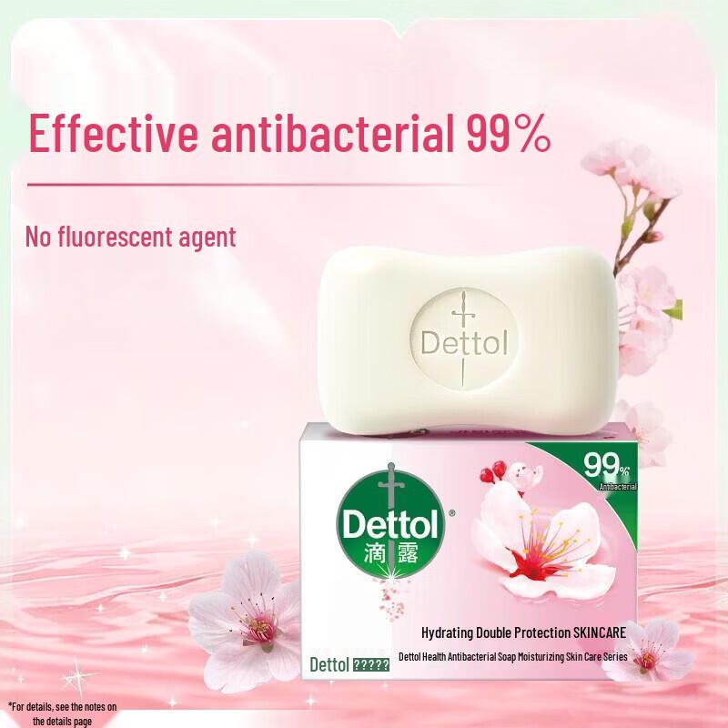 Dettol Moisturizing Antibacterial Bar Soap (12-Pack)