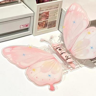 3-inch Butterfly Card Book Instagram Style High Appearance Hard Paper Case Loose Leaf Card Book Star Chasing Small Card Storage Book