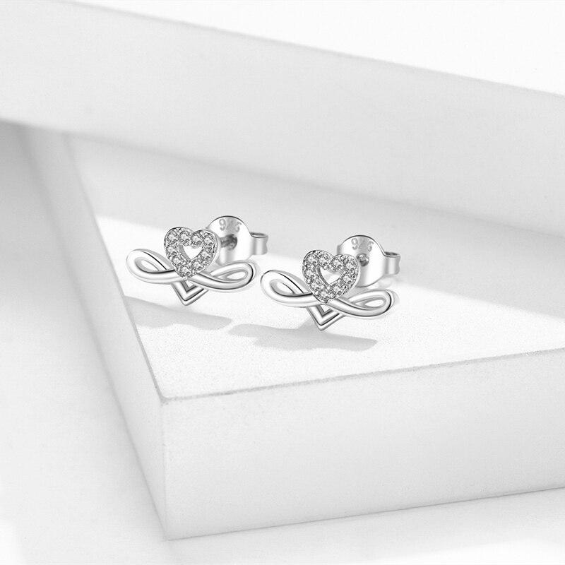 Серьги-гвоздики в романтическом стиле для женщин, изысканный ювелирный ...