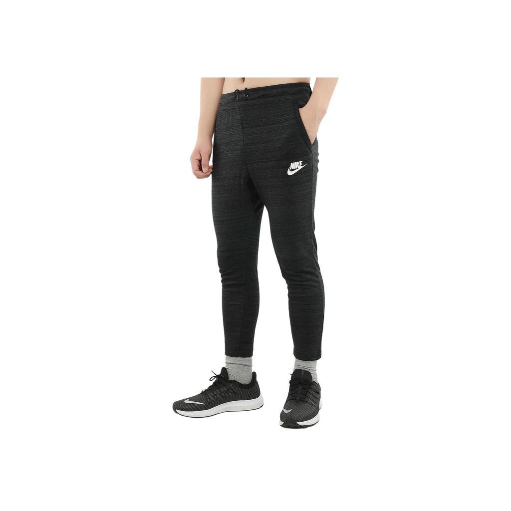Nike Einfarbige Jogginghose mit Logo-Print für Herren, Unterteile, Schwarz AT5279-010