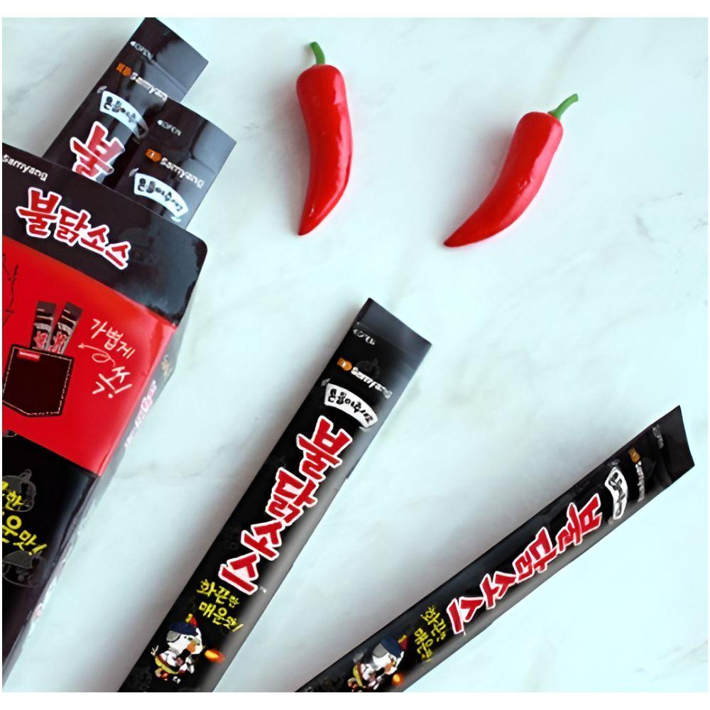 Buldak Spicy Chicken Stick Sauce 16g X 10ea Pack Korean Hot Spicy Sauce