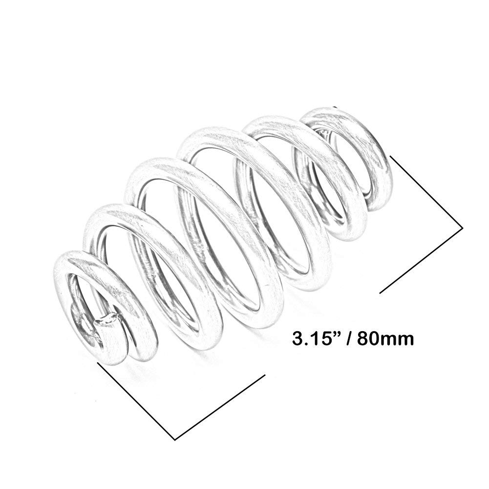 Karun Solo Seat Spring Bracket Kit for Harley Sportster Bobber Chopper Custom Bikes (Brown 03)