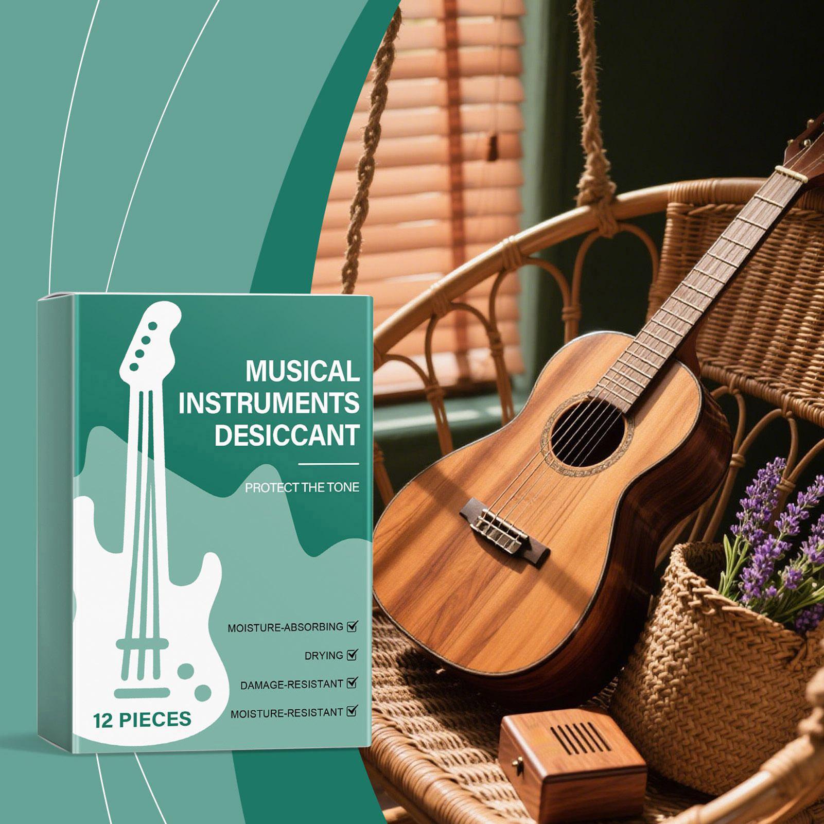

Desiccant Packs For Guitars 12 Pieces Guitar Humidity Control Packet Portable Moisture Absorbers For Violin Piano Bass Ukulele China Mainland
