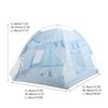 For Pet Tent Bed for Small Dogs and Cats Semi-closed Condo Summer Cave with 2-Sided Cushion Puppy House Easy To Clean