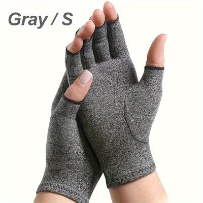 Fingerless Compression Gloves with Thumb Support, Unisex, All-Day Comfort, Lightweight, Material, Hand Wash Care - Sizes Available