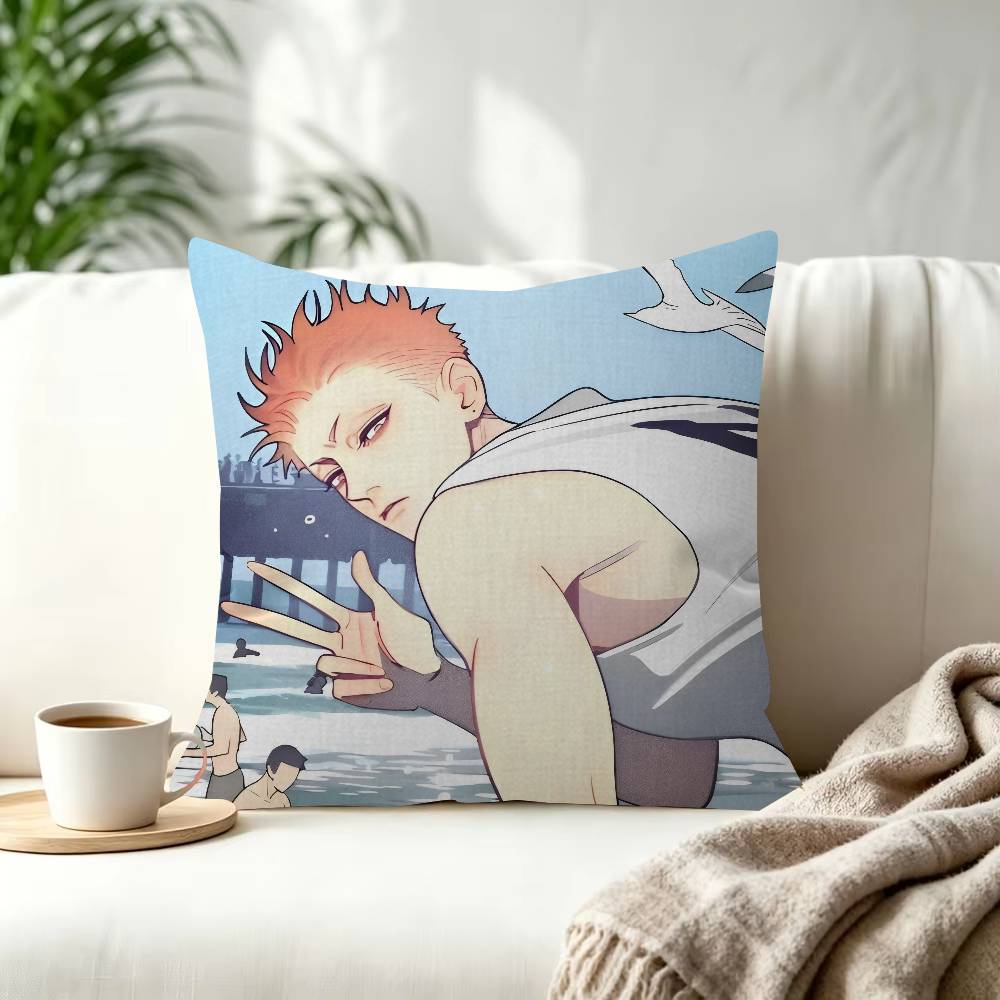 Days BL Anime Cushion Cover Pillowcase Upholstery Sofa Throw Pillow Home Decor Pillowcas