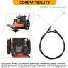 946-05141 40" Control Cable for Cub Cadet Speed Control Cable, for MTD, Troy-Bilt, Craftsman, Columbia and Cub Cadet Wheel Trimmer ST100 26SD710