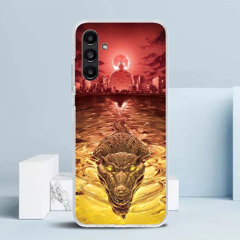 Crocodile Animal Phone Case For Samsung Galaxy A17 A37 A57 A16 A15 A14 A13 A56 A55 A54 A53 A36 A35 A34 A33 A26 A25 A24 A23 Galax