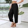 Women's Straight Pants Fashion Casual Pants Nine Point Harlan Pants