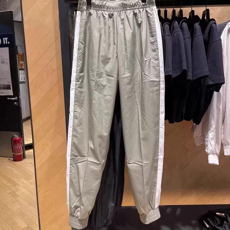 Nike Women s Sports Casual Running Training Embroidered Breathable Woven Jogger Pants Fv7661-320 L