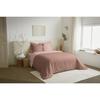 3-Piece Reversible Duvet Cover Set "Duo Premium" 260 X 240 Cm King Size Old Rose/Dragee Pink