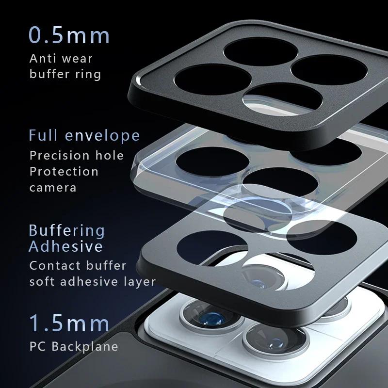Funda Acrílica Mate Magnética de Carga Inalámbrica Inteligente For Honor 400 Para Honor400 Smart X7D Paracho Duro Transparente Resistente a Golpes