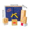 Fillable Countdown Boxes 24-Day Count Down To Christmas Empty Boxes Winter Holiday Folding Container Different Shape For