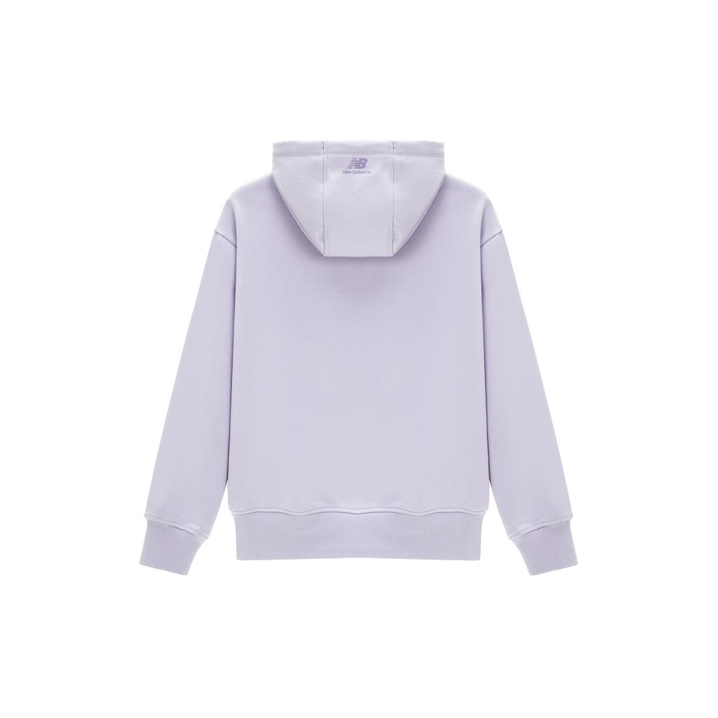 (WMNS) New Balance Logo Sportswear Hoodie Asia Sizing 'Purple' Women's 5CD12132-DV