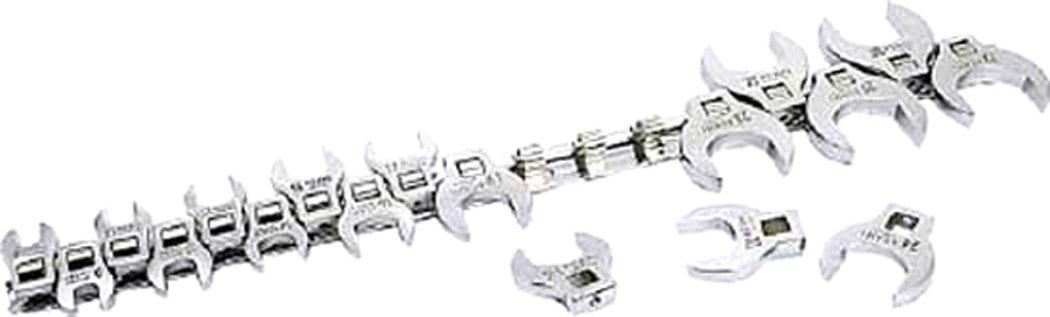 Набор рожковых ключей ASH Crowfoot VCS3180, 18 шт., 3/8